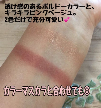 ダブルヴェール アイズ/Visée/アイシャドウパレットを使ったクチコミ(3枚目)