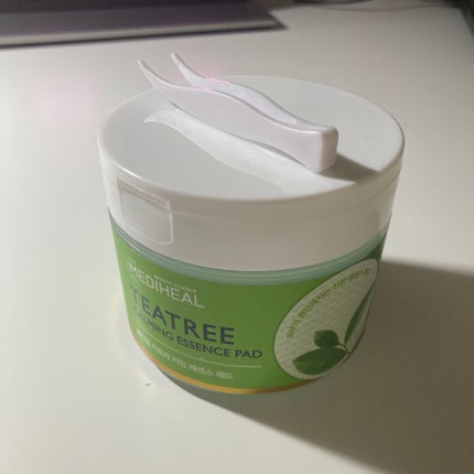 ティーツリーカーミングエッセンスパッド/MEDIHEAL/トナーパッドを使ったクチコミ(1枚目)