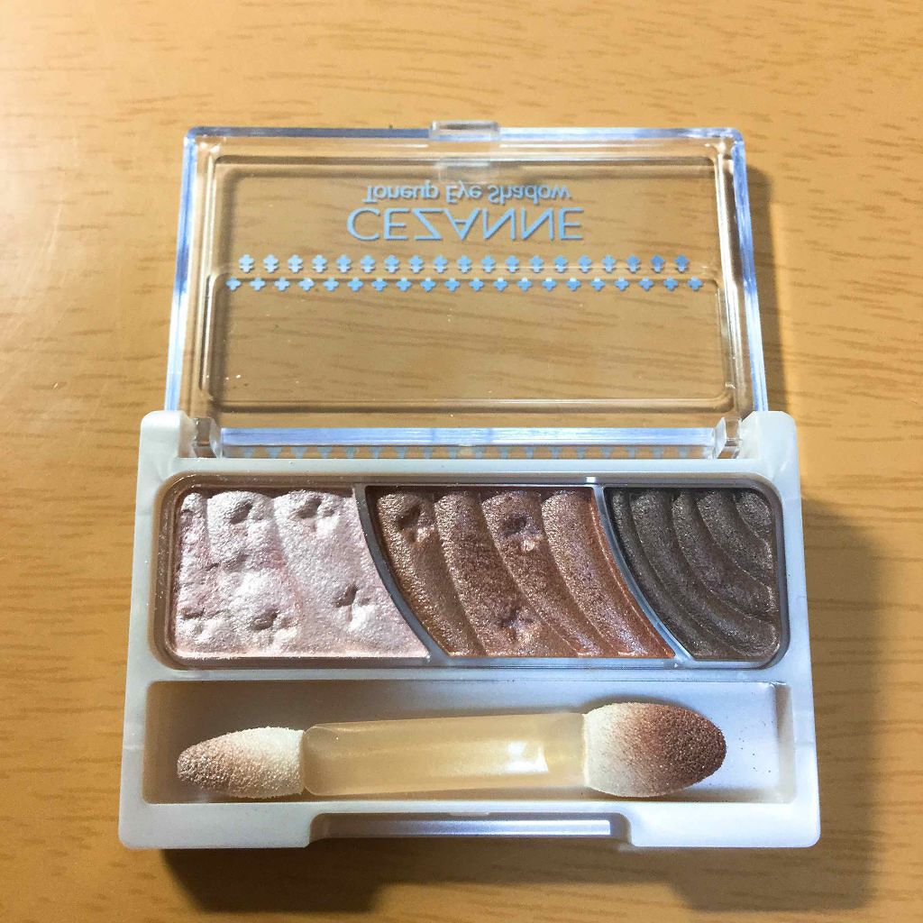 トーンアップアイシャドウ/CEZANNE/アイシャドウパレットを使ったクチコミ（2枚目）
