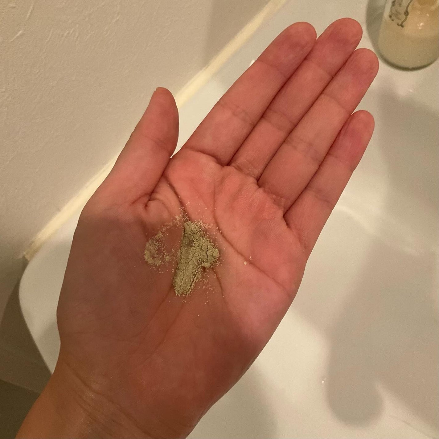 グリーンティー&エンザイムパウダーウォッシュ/By Wishtrend/洗顔パウダーを使ったクチコミ(3枚目)