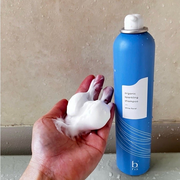 オーガニックスパークリングシャンプー/b.ris/市販シャンプーを使ったクチコミ(2枚目)