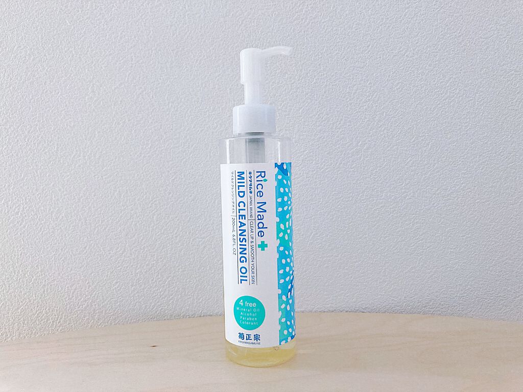 ライスメイドプラス マイルドクレンジングオイル/菊正宗/オイルクレンジングを使ったクチコミ(1枚目)