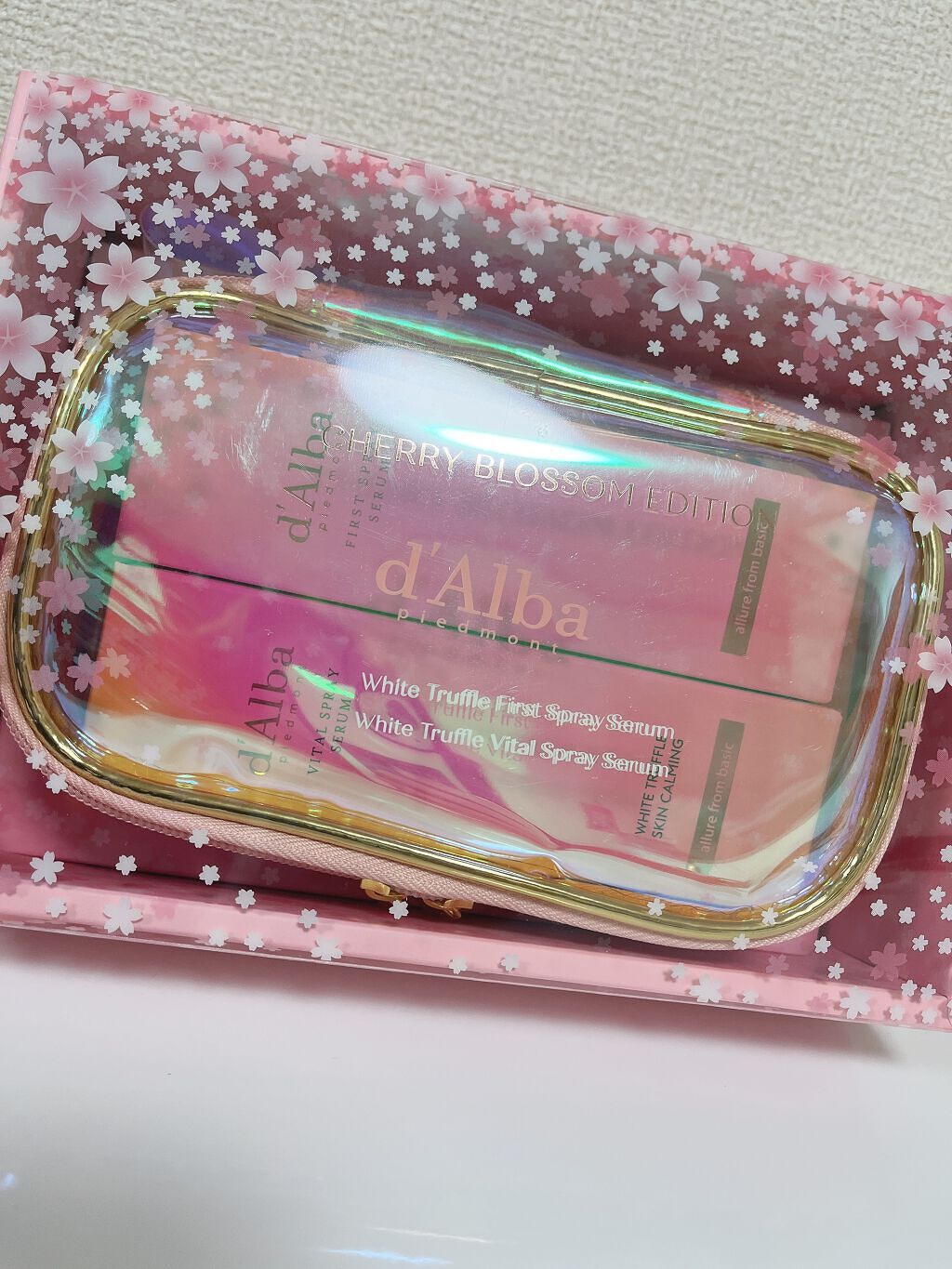 ダルバ ホワイトトリュフファーストスプレーセラム/ダルバ/ミスト状化粧水を使ったクチコミ（1枚目）