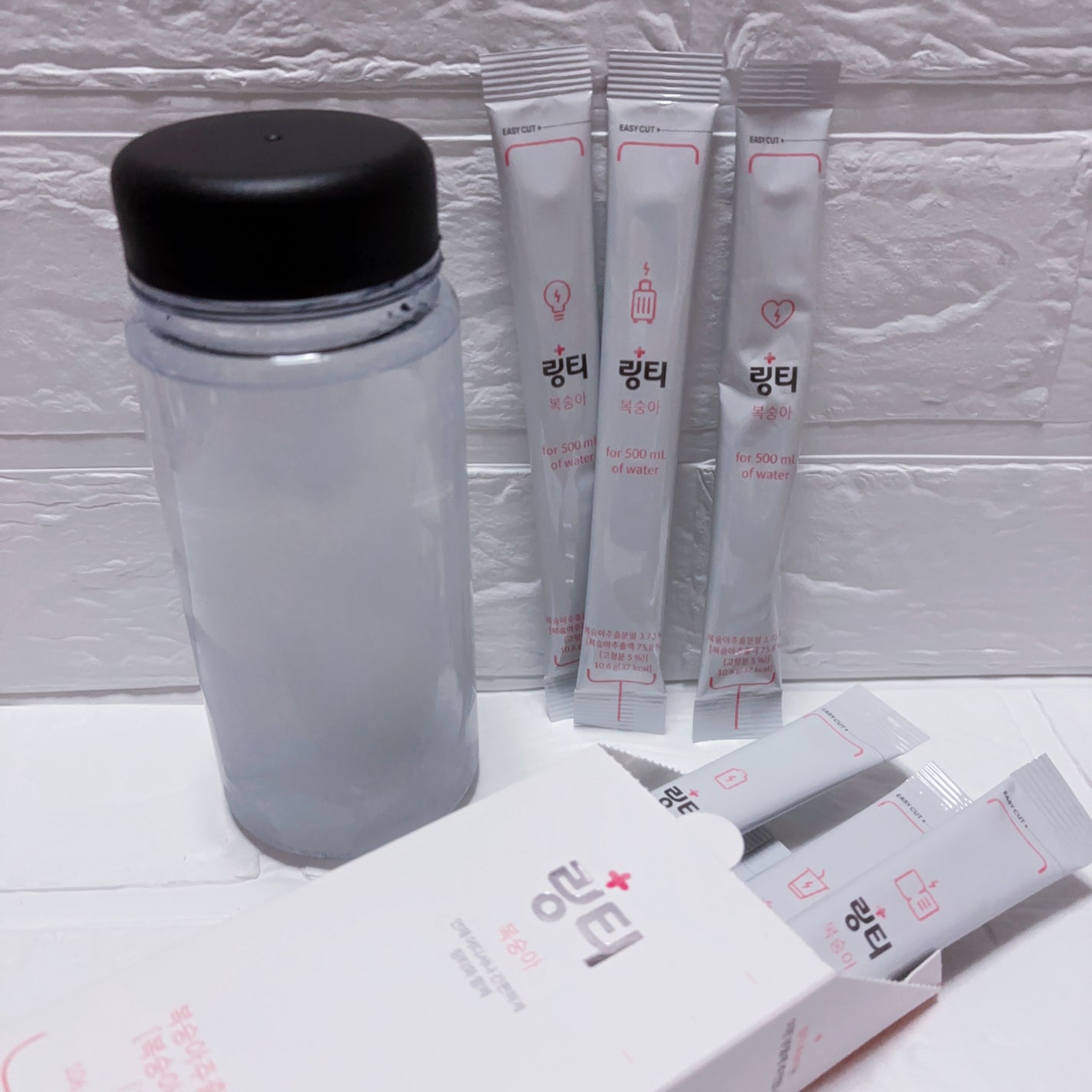 LINGTEA うるおい水分コラーゲン ブラッドオレンジ味/LINGTEA/美容サプリメントを使ったクチコミ(2枚目)