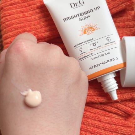ブライトニングアップサンプラス/Dr.G/日焼け止めクリームを使ったクチコミ(2枚目)