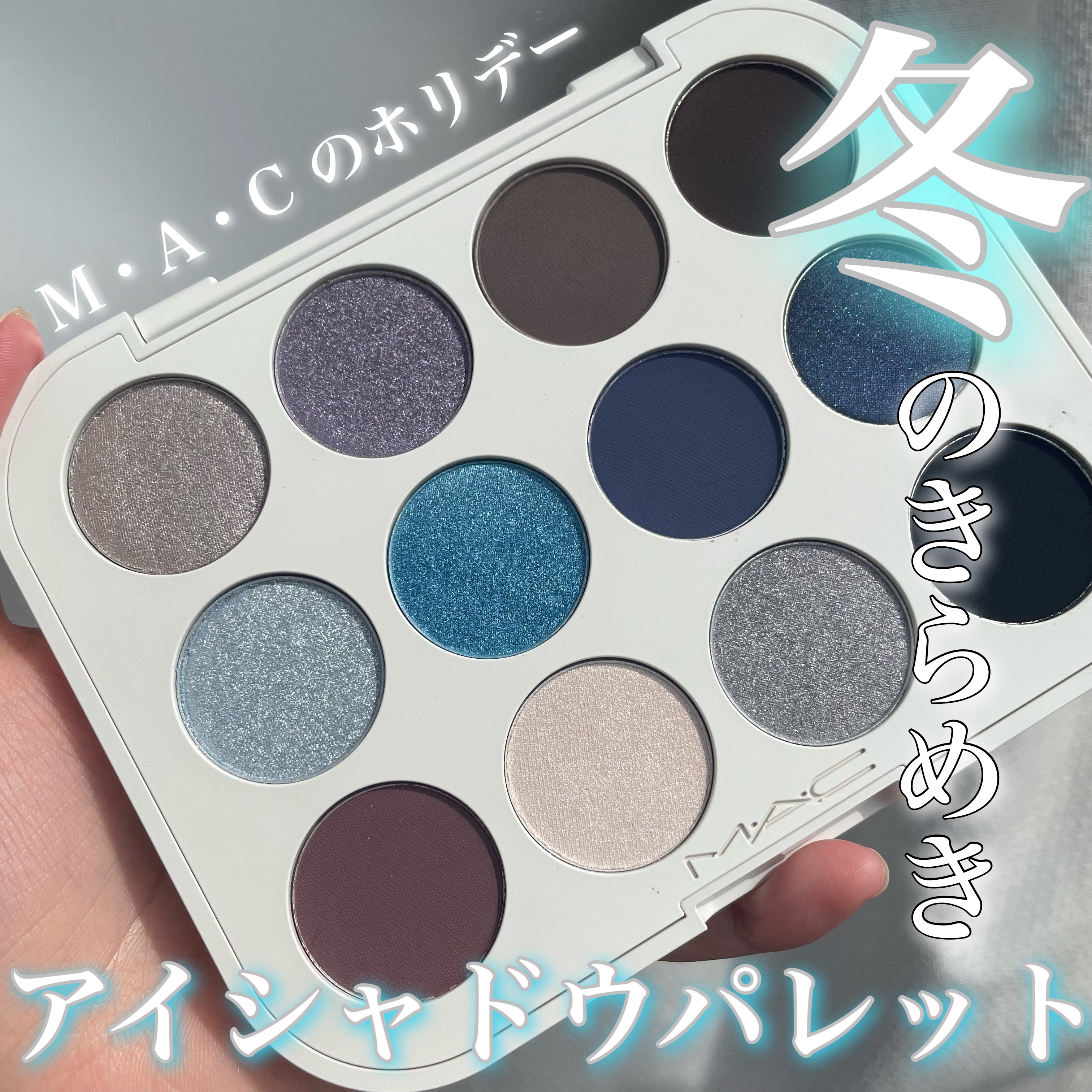 アイシャドウ パレット × 12: スノーバディ ビジネス/M・A・C/アイシャドウパレットを使ったクチコミ（1枚目）