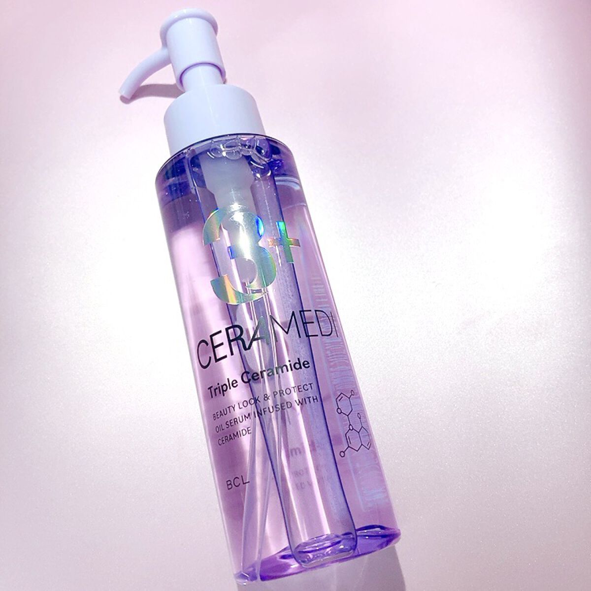 セラメディ セラメディ ビューティーロック＆プロテクトオイルセラム のクチコミ「潤いロックして徹底プロテクト！🗝
髪のバリア機能に着目したヘアオイル💇‍♀️✨

ダメージで髪.....」（2枚目）