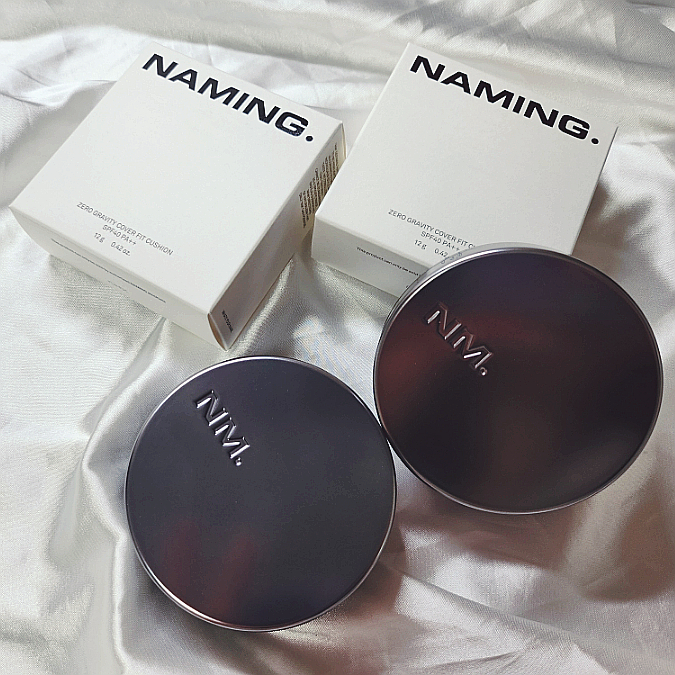 ネーミング ゼログラビティ カバーフィットクッション/NAMING./クッションファンデーションを使ったクチコミ（1枚目）