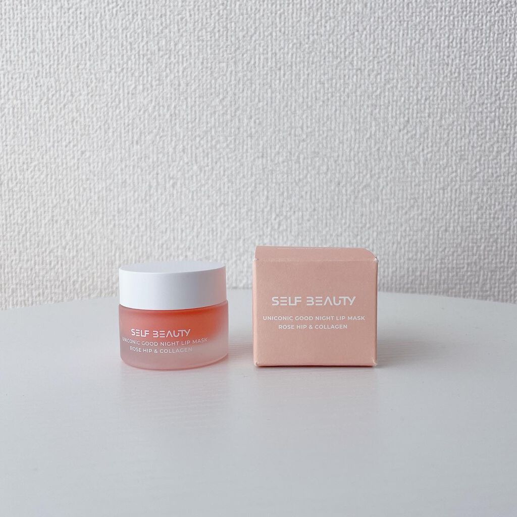 ユニコーングッドナイトリップマスク ローズヒップ&コラーゲン/SELF BEAUTY/リップマスクを使ったクチコミ（3枚目）