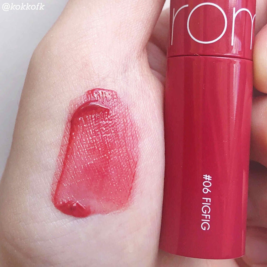 ジューシーラスティングティント/rom&nd/リップティントを使ったクチコミ(1枚目)