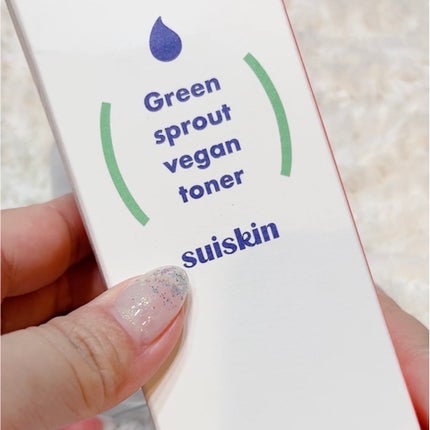 Green sprout vegan toner/suiskin/化粧水を使ったクチコミ(2枚目)