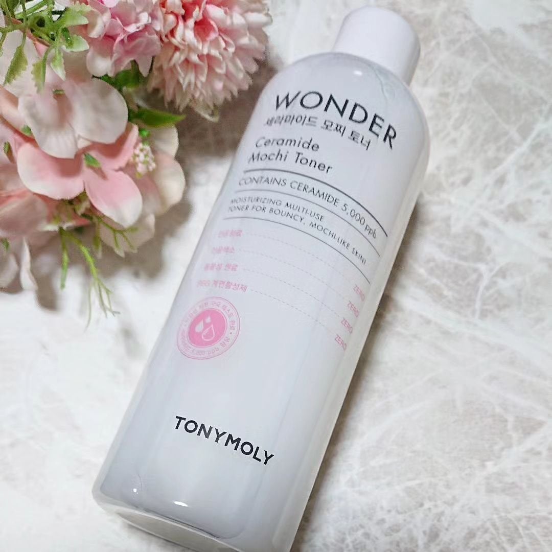 Wonder Ceramide Mochi Toner(トニーモリーワンダーCモチトナー)/TONYMOLY/化粧水を使ったクチコミ(1枚目)