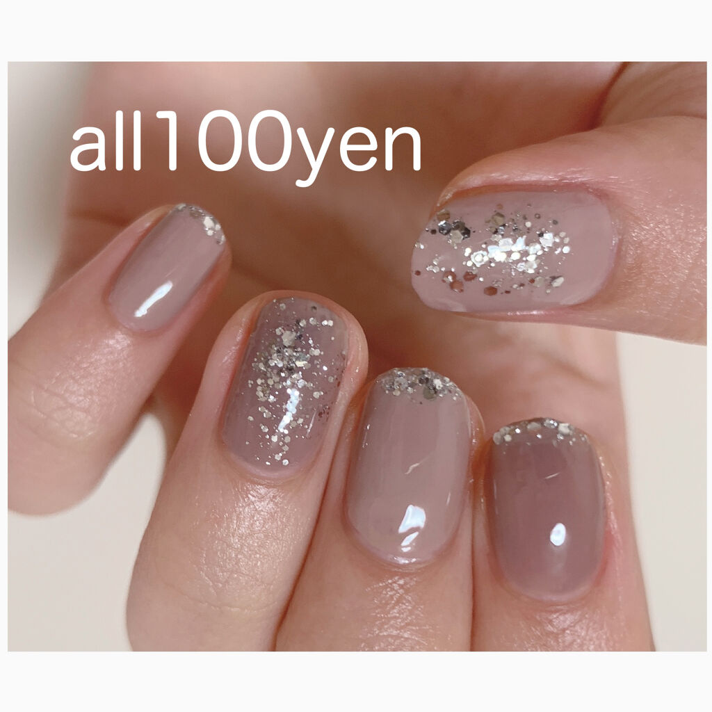 AT ネイルグリッター 03 シルバー/Art Collection/マニキュアを使ったクチコミ（1枚目）