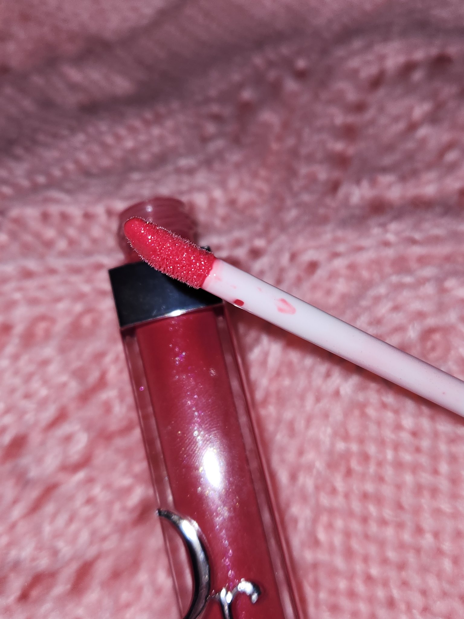 ディオール アディクト リップ マキシマイザー 005シマー ストロベリー/Dior/リップグロスを使ったクチコミ（3枚目）