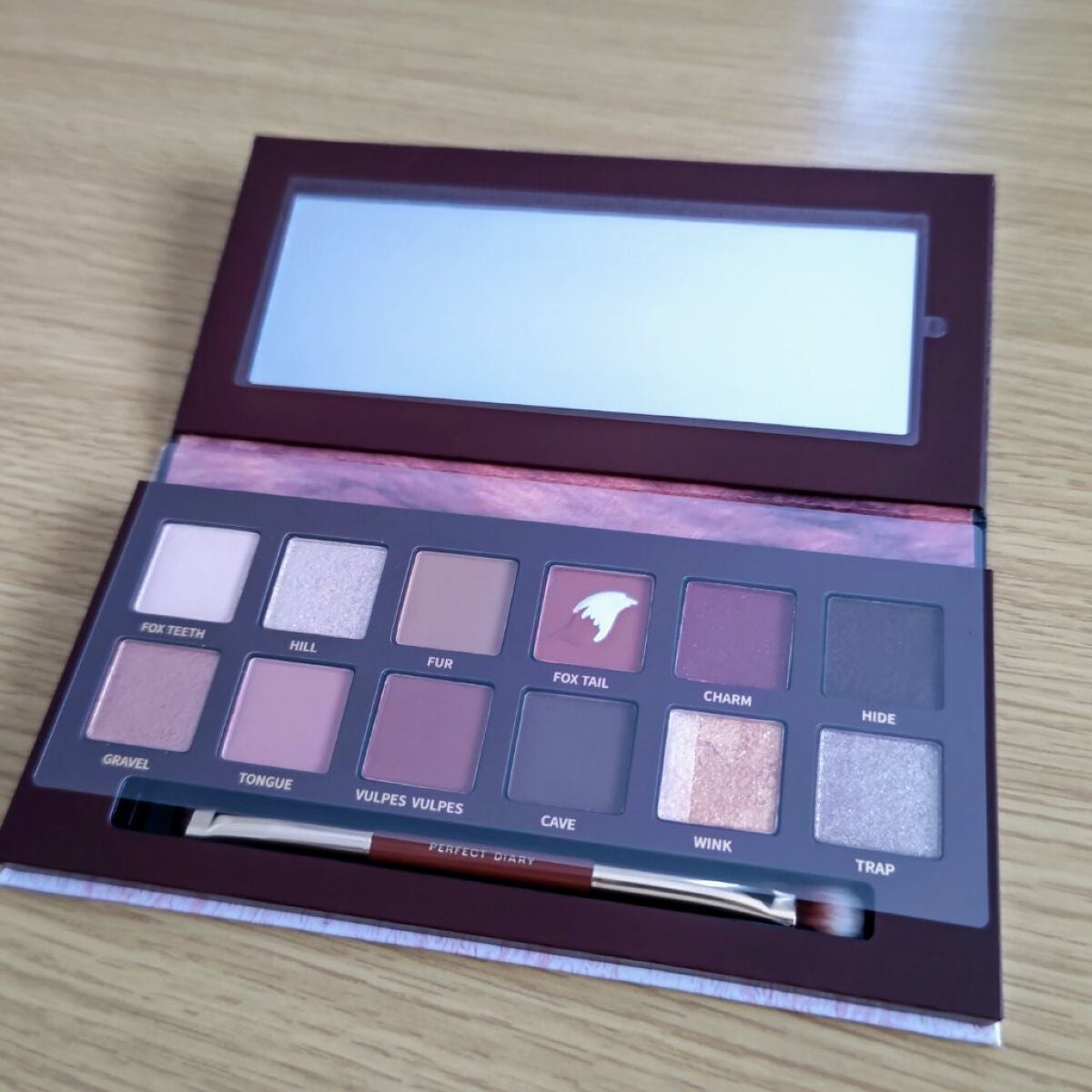 エクスプローラ12色 動物アイシャドウパレット/PERFECT DIARY/アイシャドウパレットを使ったクチコミ(2枚目)
