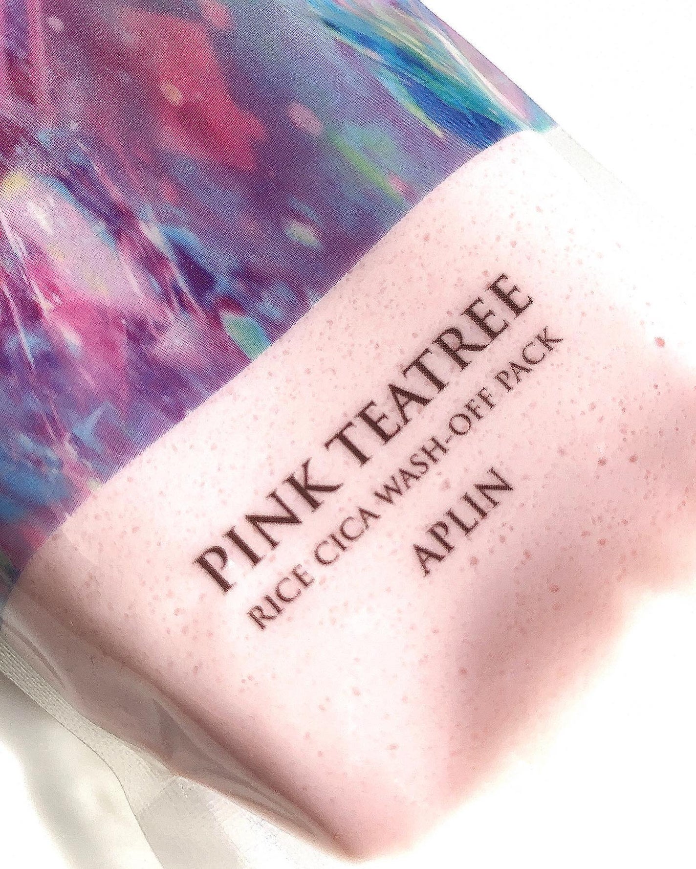 ピンクティーツリーライスシカウォッシュオフパック/APLIN/洗い流すパック・マスクを使ったクチコミ(4枚目)