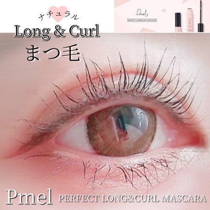 ピメル パーフェクトロング&カールマスカラ/pdc/マスカラを使ったクチコミ(1枚目)