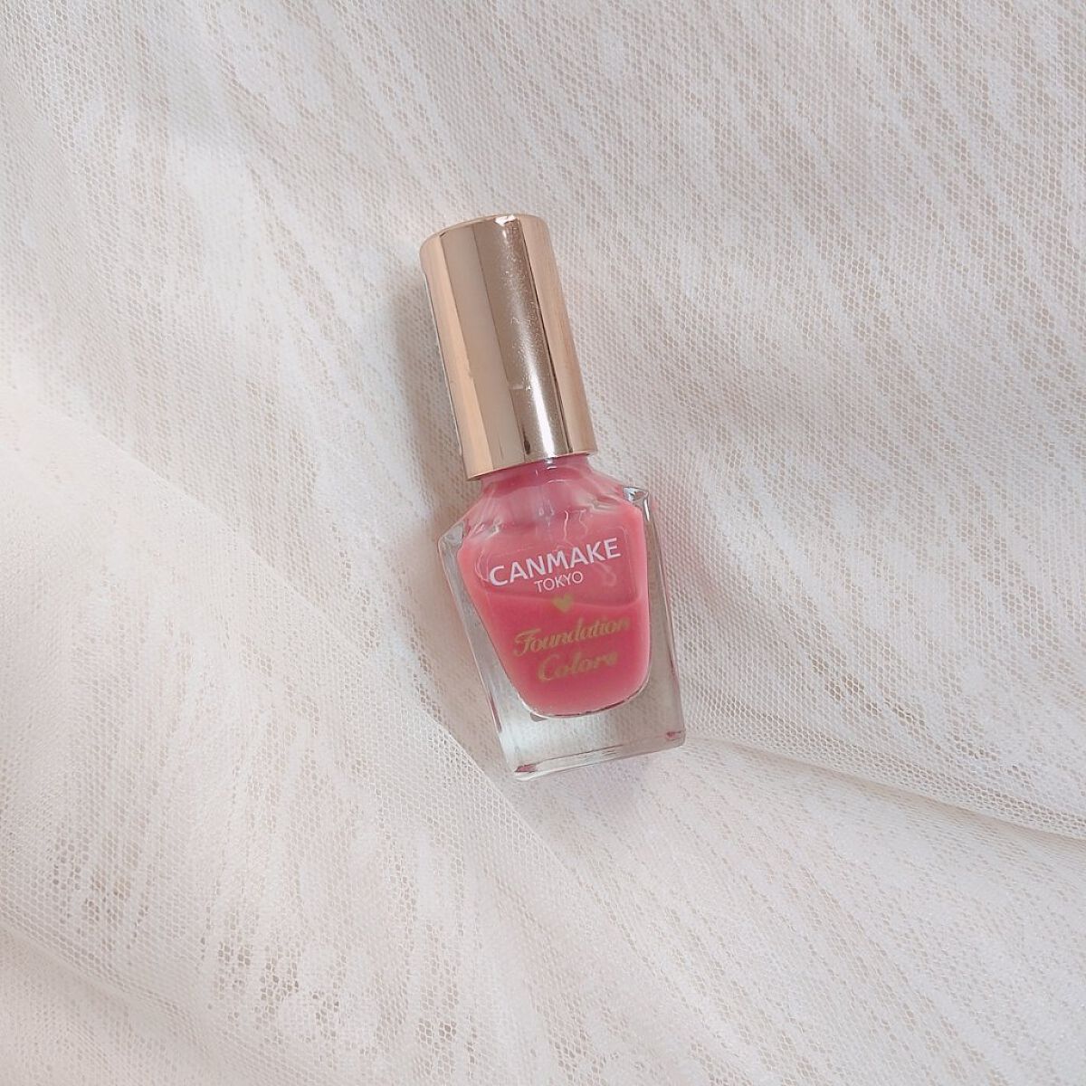 ファンデーションカラーズ/キャンメイク/マニキュアを使ったクチコミ（2枚目）