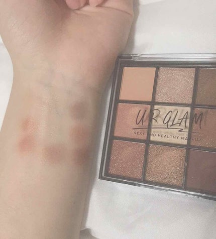 UR GLAM BLOOMING EYE COLOR PALETTE/U R GLAM/アイシャドウパレットを使ったクチコミ(1枚目)