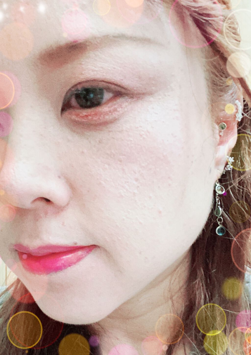 ジューシーラスティングティント/rom&nd/リップティントを使ったクチコミ(4枚目)