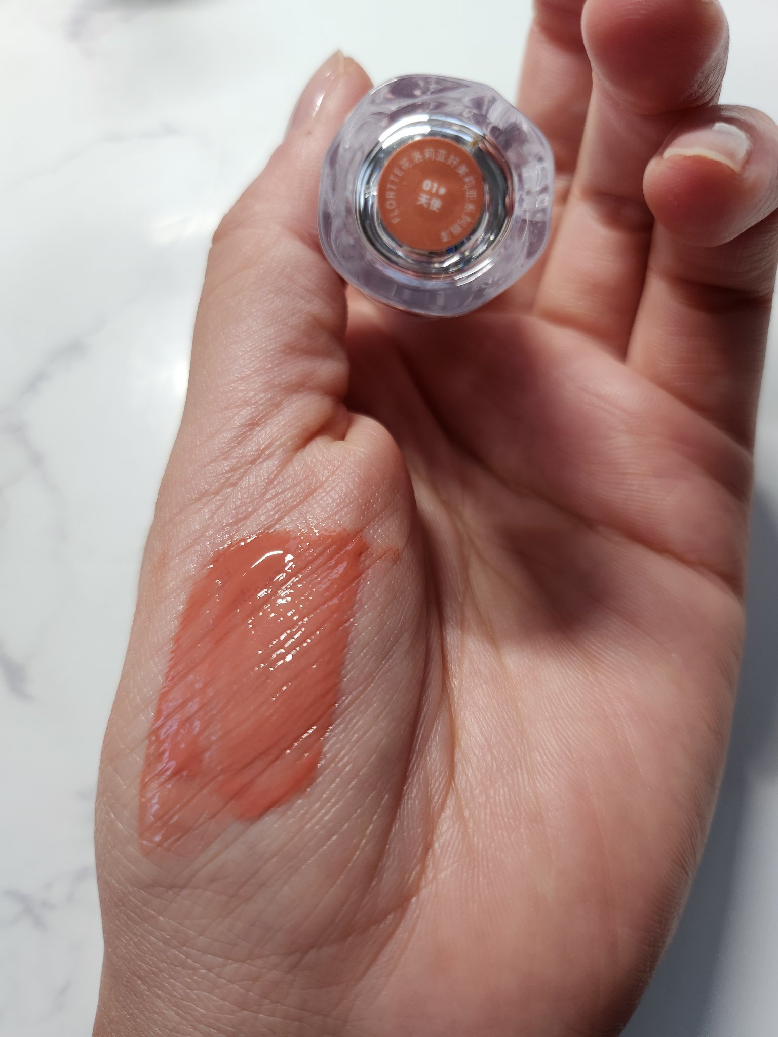 Butterflyliplacquer/FLORTTE/リップグロスを使ったクチコミ（3枚目）