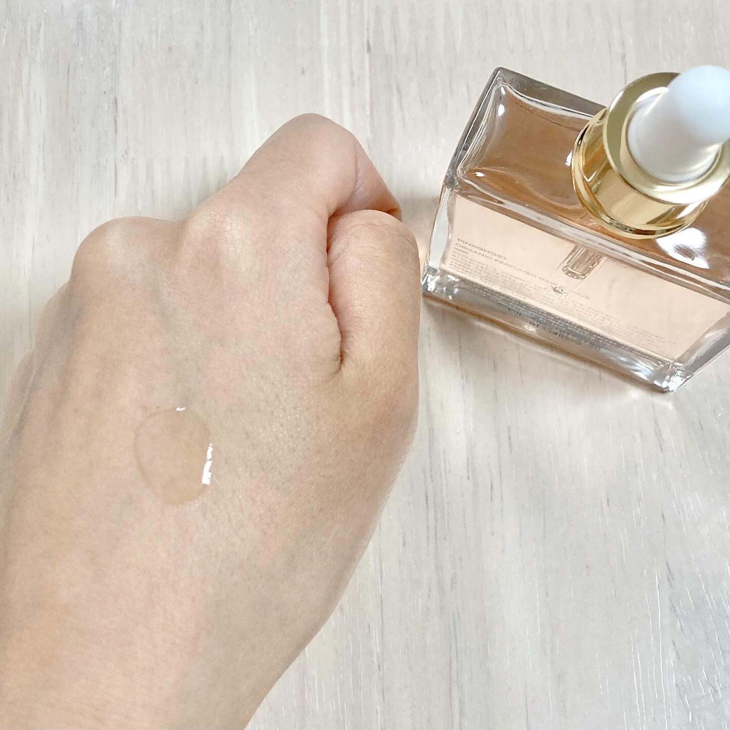 オーガニックヘアシロップ/PINKGHOST/ヘアオイルを使ったクチコミ（3枚目）