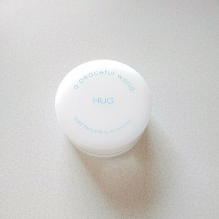 HUG ソリッドパフューム/a peaceful world/練り香水を使ったクチコミ(1枚目)