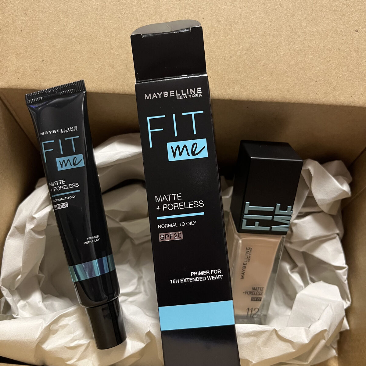 フィットミー リキッドファンデーション R/MAYBELLINE NEW YORK/リキッドファンデーションを使ったクチコミ（1枚目）