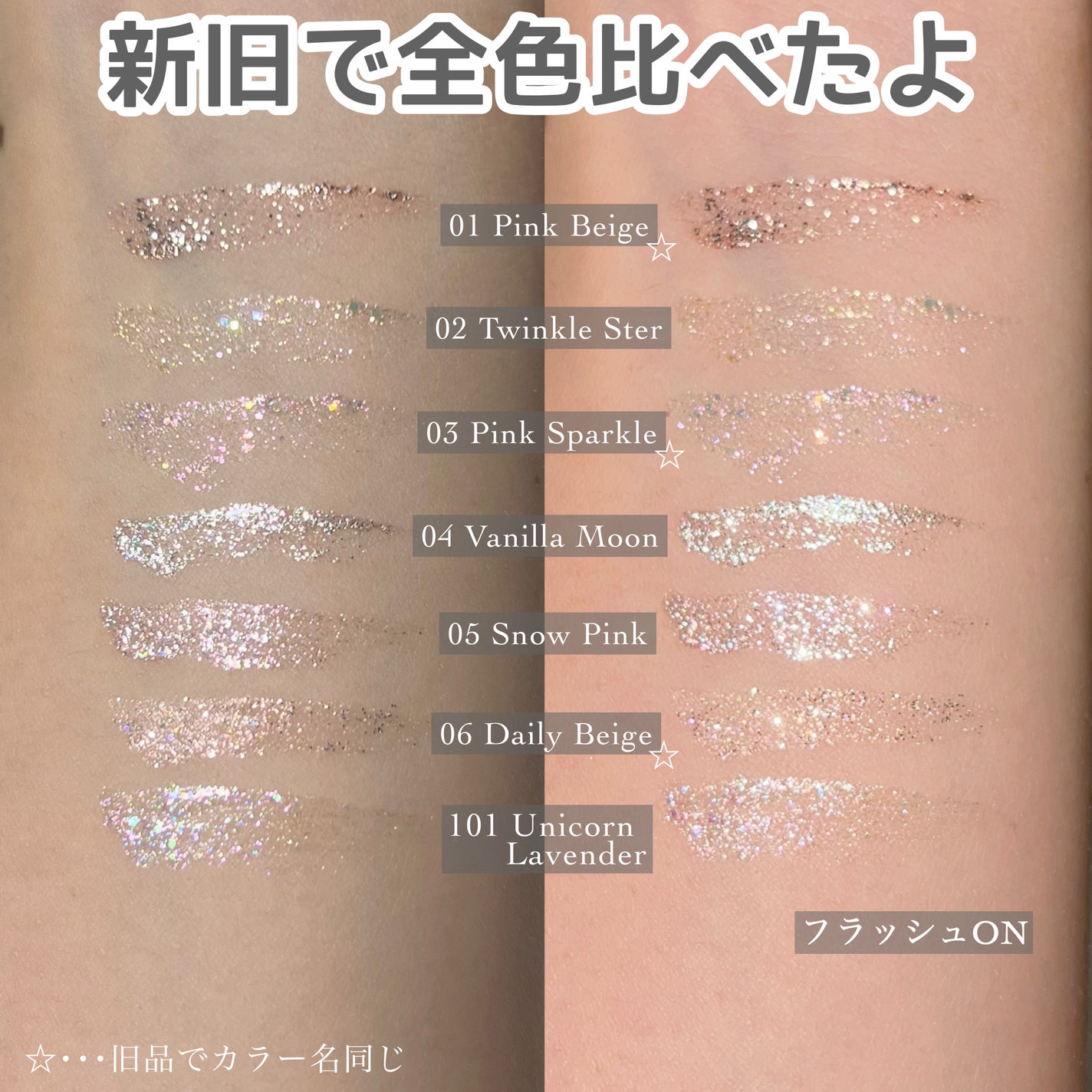 グリッター イルミネーションライナー R/CipiCipi/リキッドアイライナーを使ったクチコミ(7枚目)