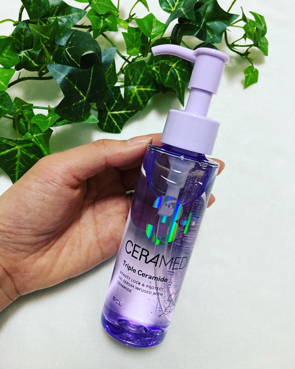 セラメディ ビューティーロック＆プロテクトオイルセラム /セラメディ/アウトバストリートメントを使ったクチコミ（2枚目）