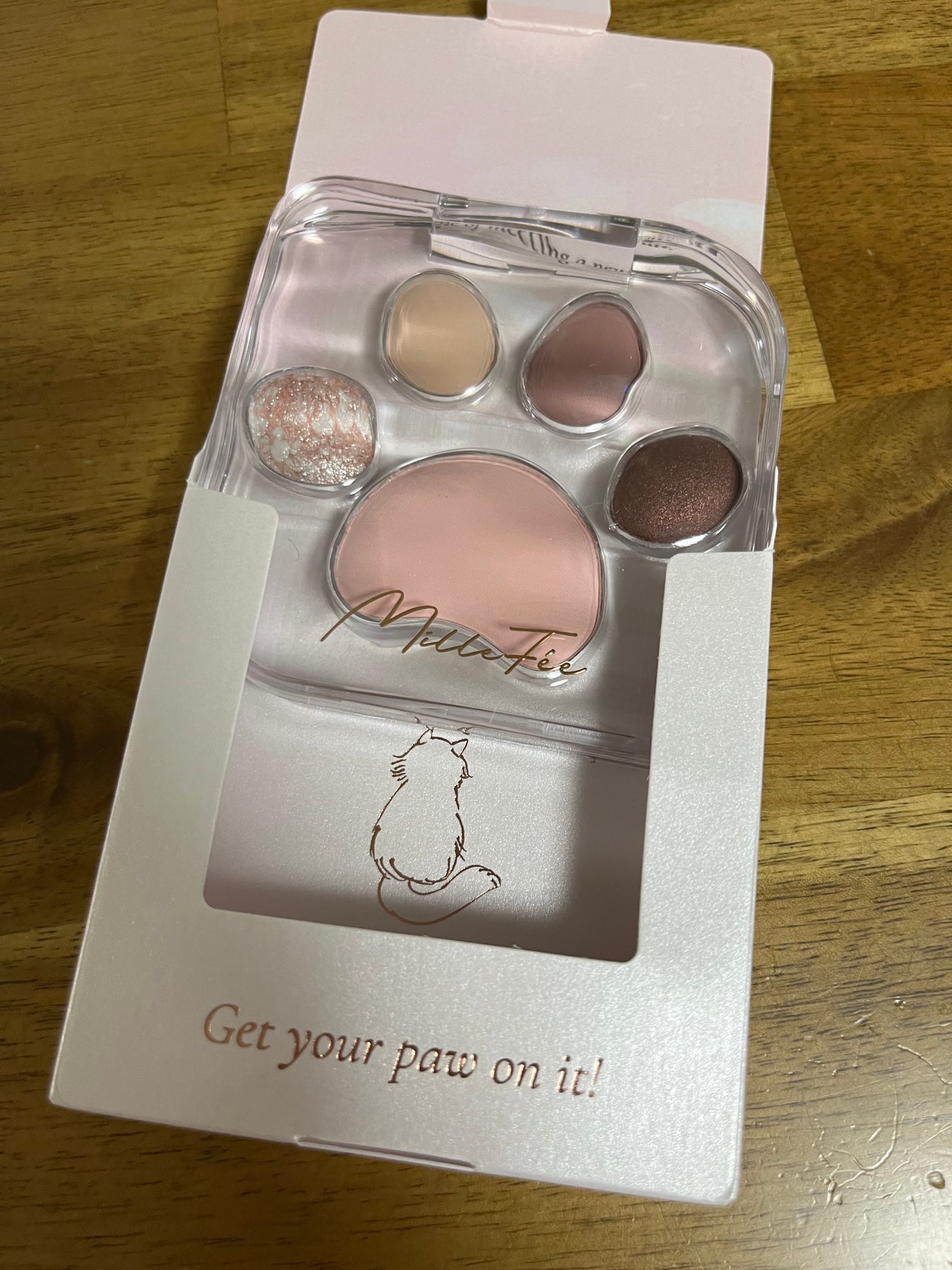 ミャオパウズアイシャドウパレット/MilleFée/アイシャドウパレットを使ったクチコミ(2枚目)