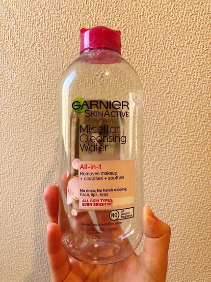 ミセルクレンジングウォーター/GARNIER SKIN NATURALS (海外)/クレンジングウォーターを使ったクチコミ(1枚目)