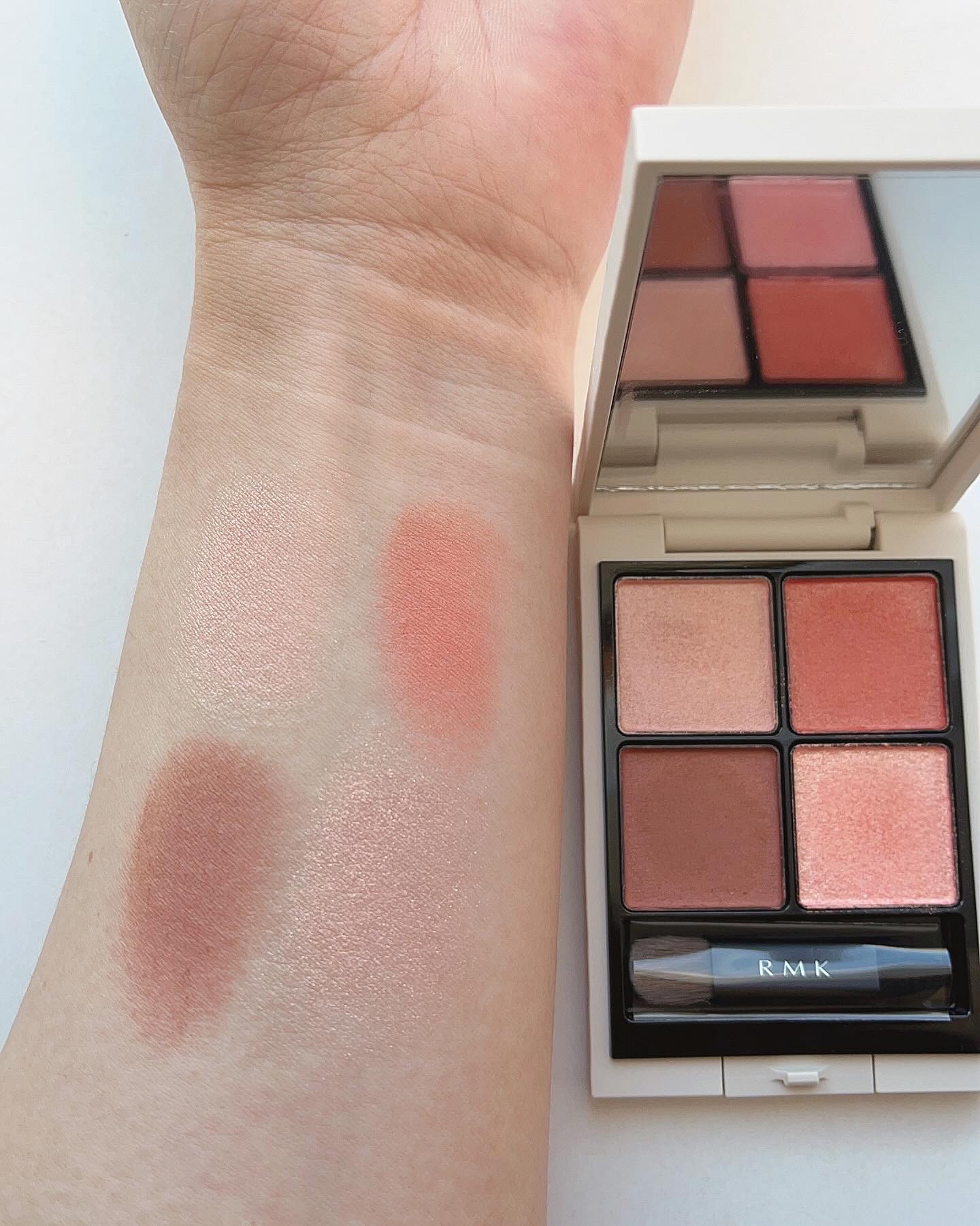 RMK シンクロマティック アイシャドウパレット/RMK/アイシャドウパレットを使ったクチコミ（3枚目）