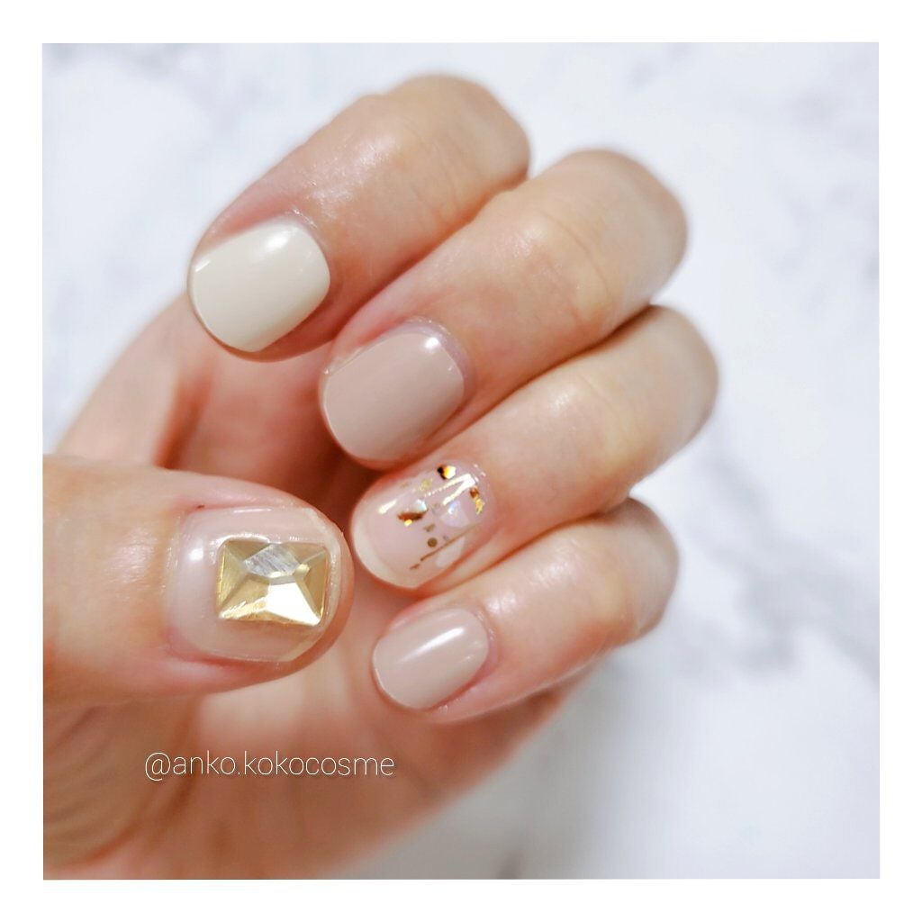 セミキュアジェルネイル(ハンド)/ohora/ネイルシールを使ったクチコミ(5枚目)