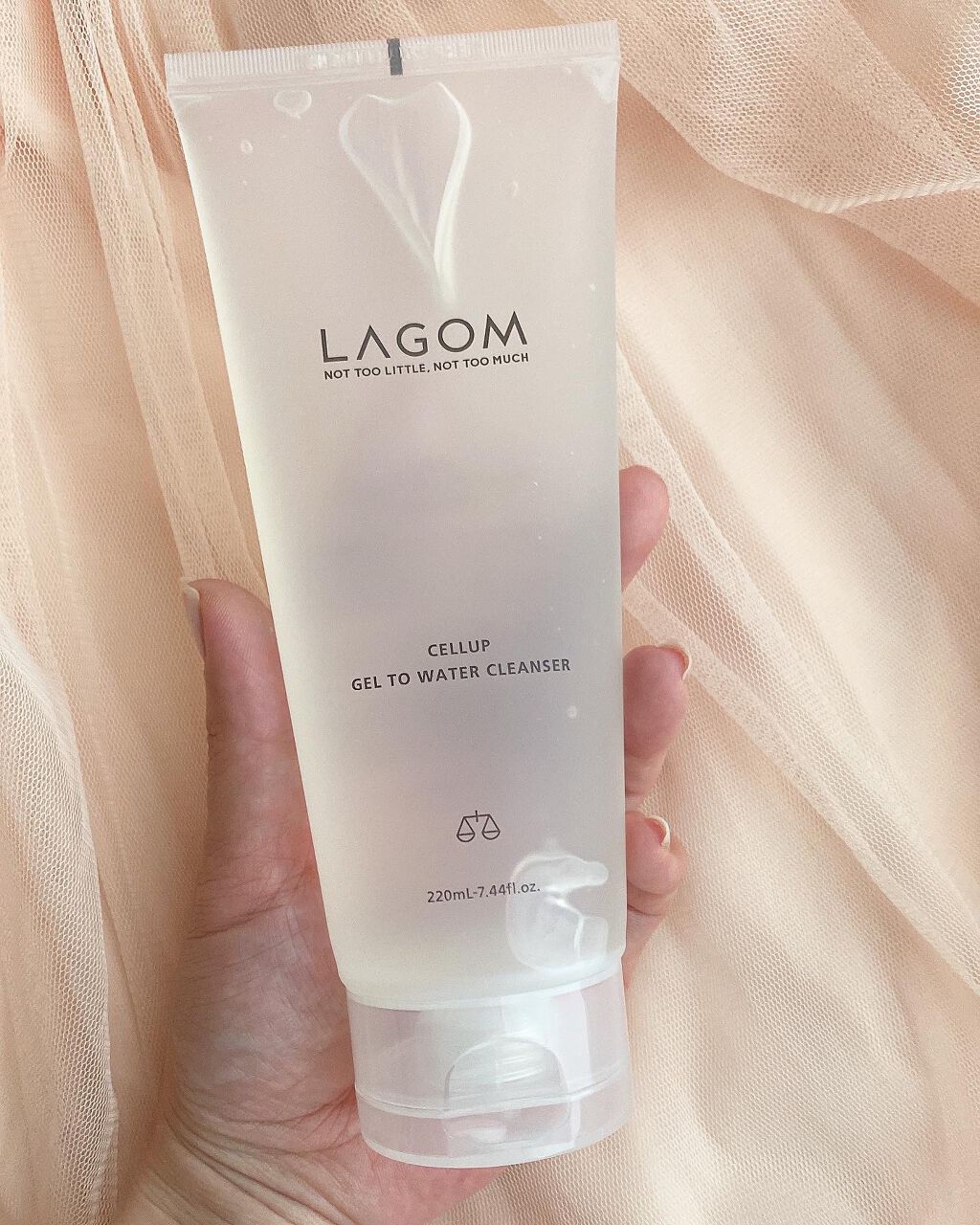 ラゴム ジェルトゥウォーター クレンザー(朝用洗顔)/LAGOM /その他洗顔料を使ったクチコミ（3枚目）