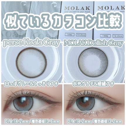 perse 1day/perse/ワンデー(1DAY)カラコンを使ったクチコミ(2枚目)