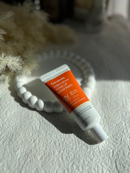 PDRNデューイートーンアップサンスクリーン/Genabelle/日焼け止めミルクを使ったクチコミ(6枚目)