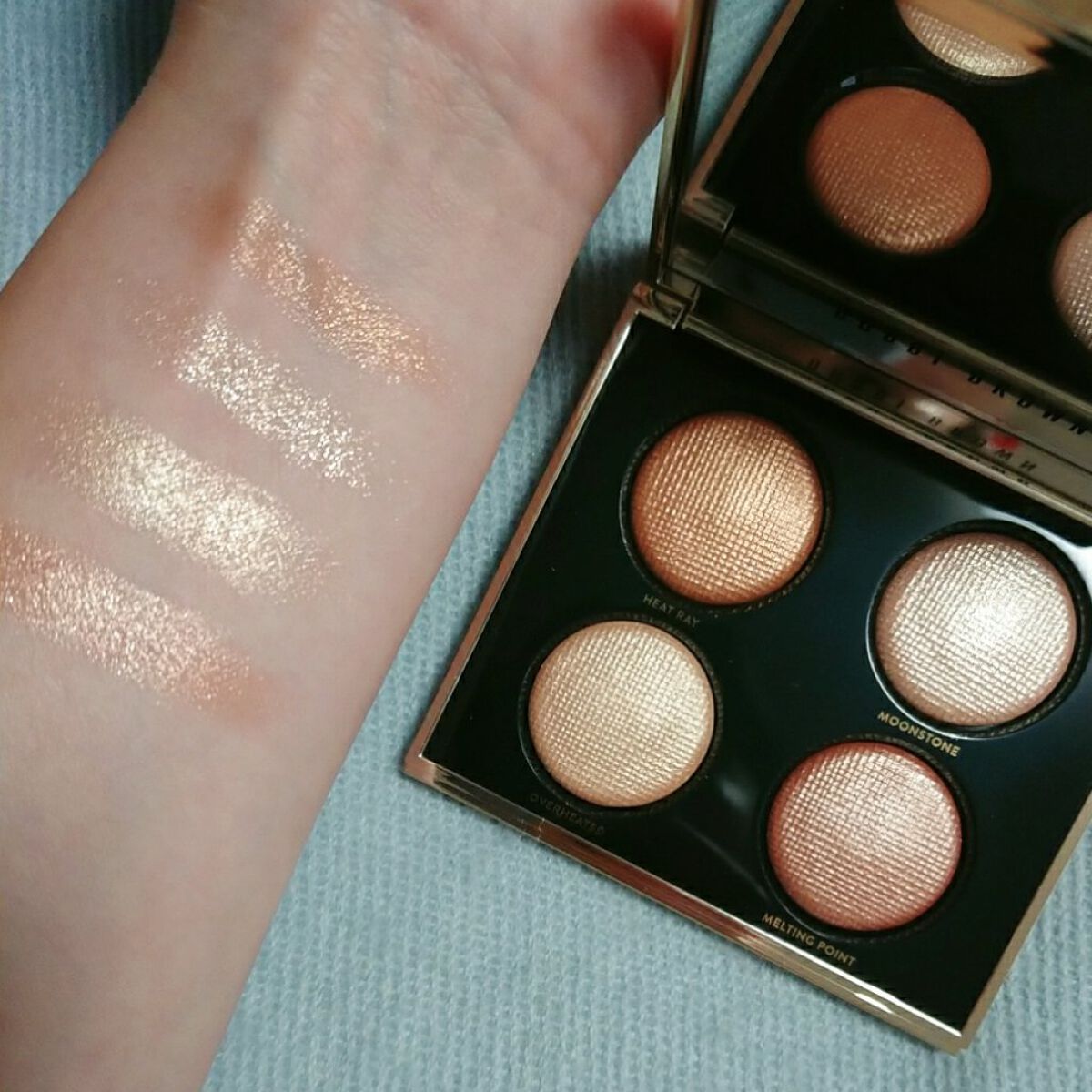 リュクス トゥ トラベル アイシャドウ パレット/BOBBI BROWN/アイシャドウパレットを使ったクチコミ(3枚目)