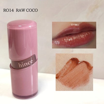 ロウグロウジェルティント/hince/リップティントを使ったクチコミ(2枚目)