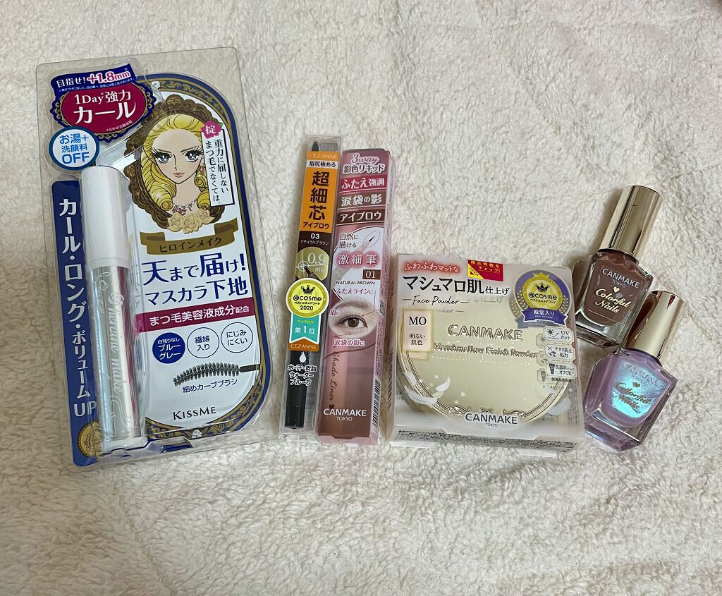 マシュマロフィニッシュパウダー/キャンメイク/プレストパウダーを使ったクチコミ（1枚目）