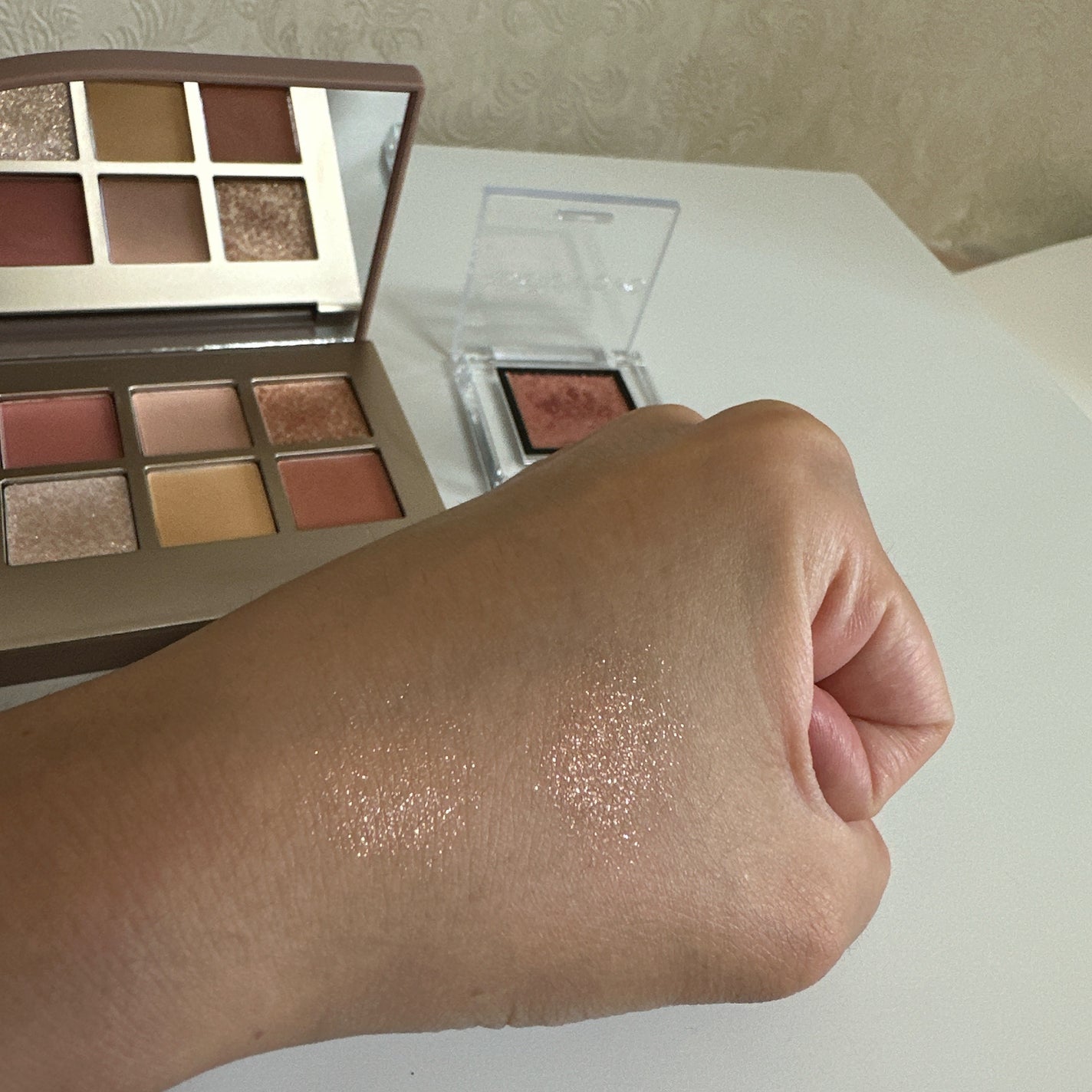 アディクション ザ アイシャドウ スパークル/ADDICTION/単色アイシャドウを使ったクチコミ(5枚目)