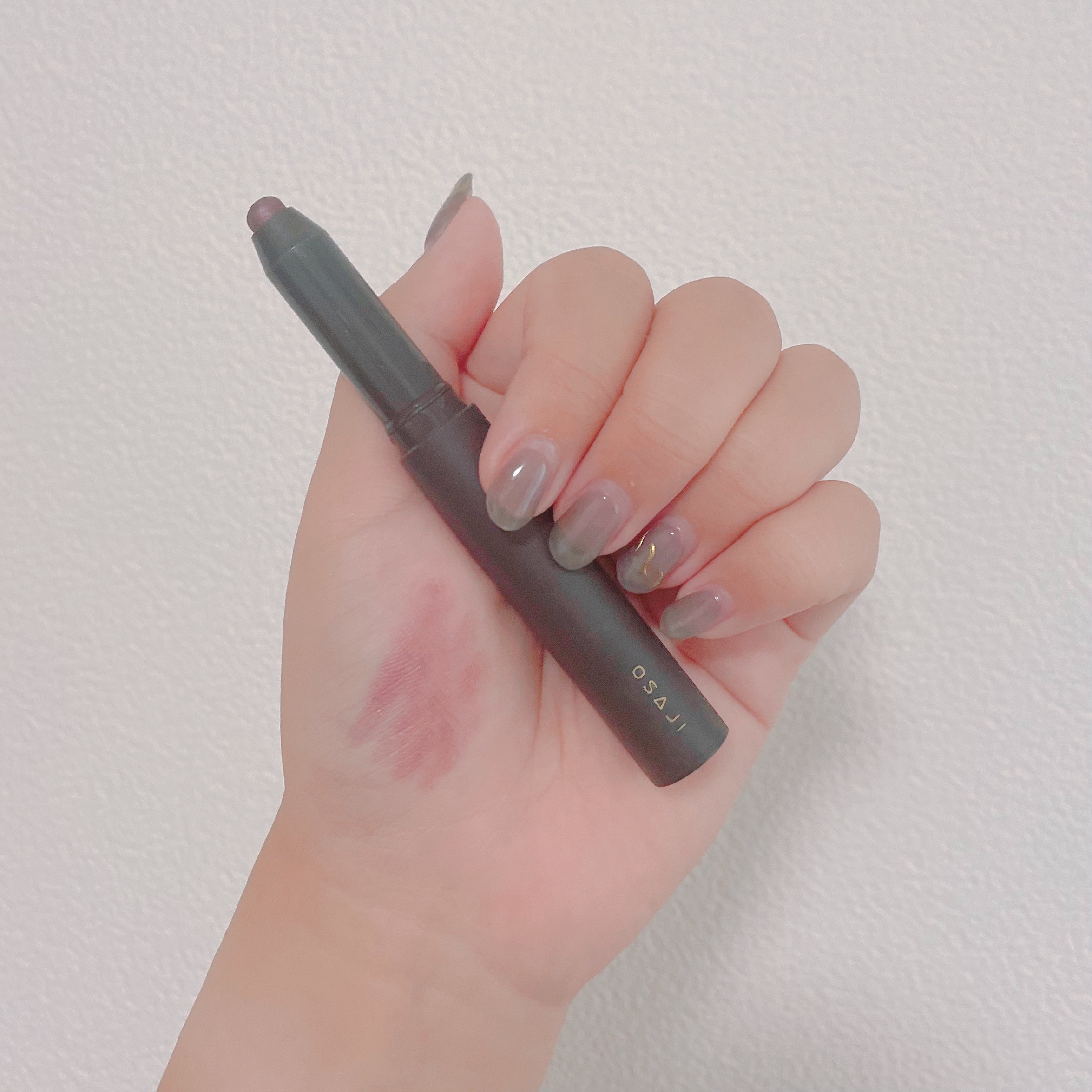  ニュアンス シャドウ スティック 03 もう一人/OSAJI/ペンシルアイライナーを使ったクチコミ（3枚目）