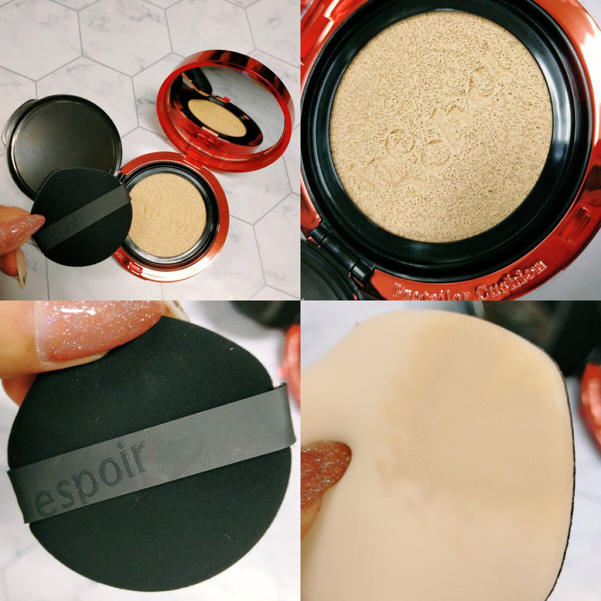 プロテーラービーベルベットカバークッション/espoir/クッションファンデーションを使ったクチコミ（3枚目）