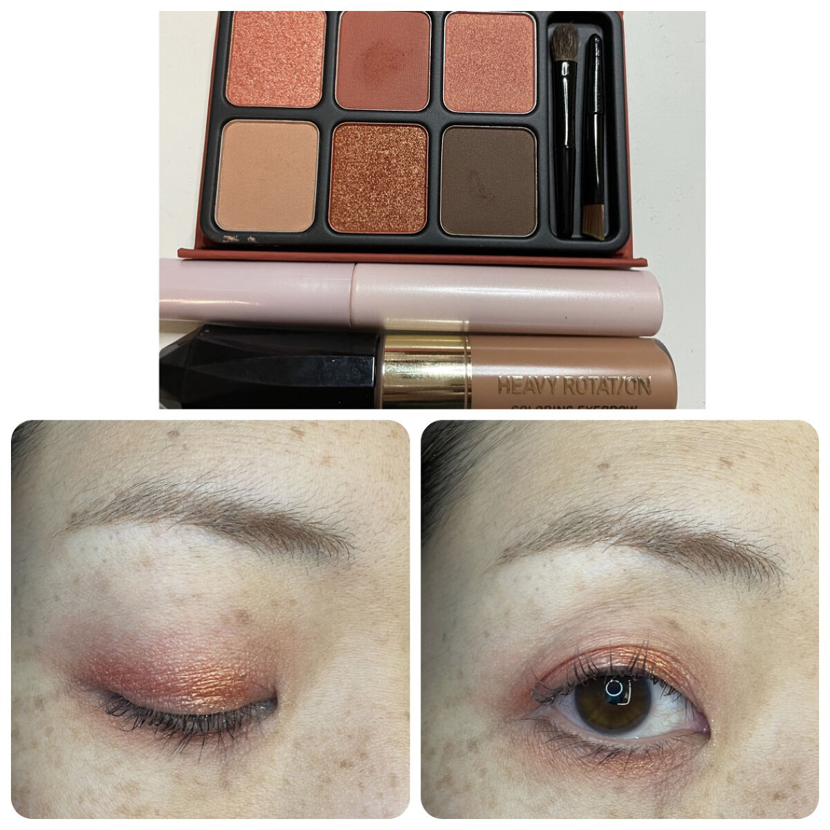 アイカラーパレット/heme/アイシャドウパレットを使ったクチコミ（1枚目）