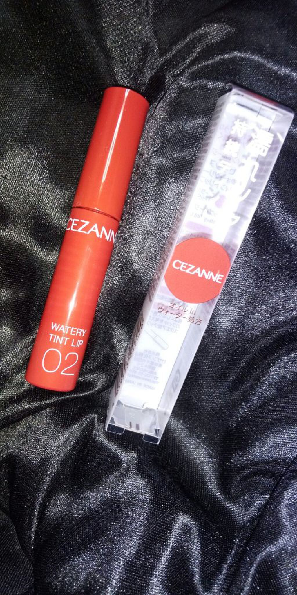 ウォータリーティントリップ/CEZANNE/リップティントを使ったクチコミ(1枚目)
