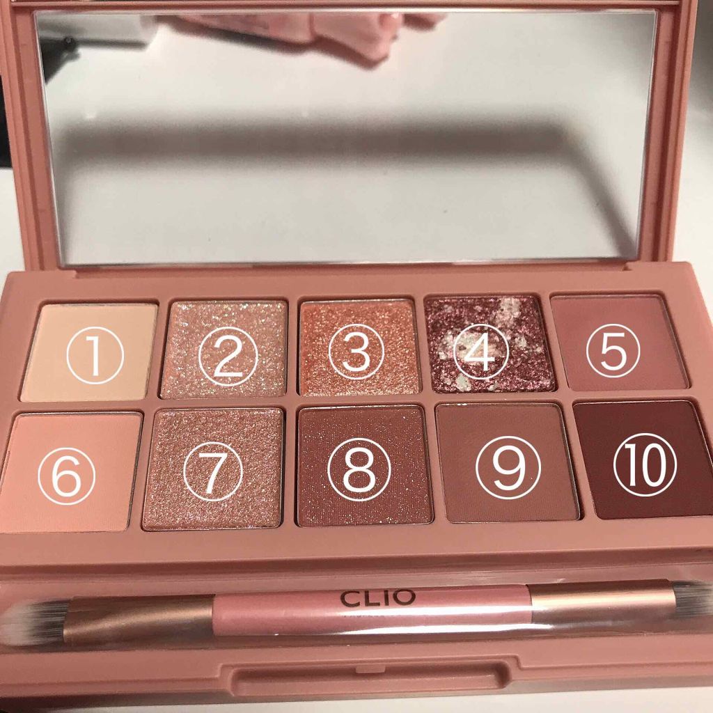 プロ アイ パレット/CLIO/アイシャドウパレットを使ったクチコミ（1枚目）