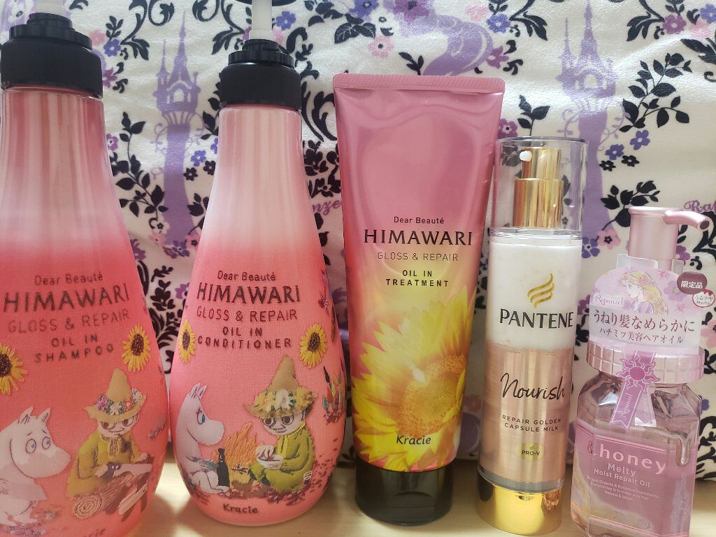 オイルインシャンプー／オイルインコンディショナー (グロス＆リペア)/ディアボーテ/市販シャンプーを使ったクチコミ（2枚目）