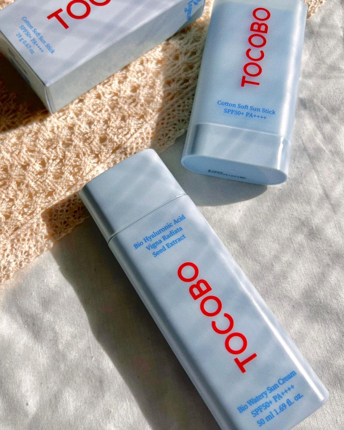 コットンソフトサンスティック/TOCOBO/日焼け止めスティックを使ったクチコミ（2枚目）