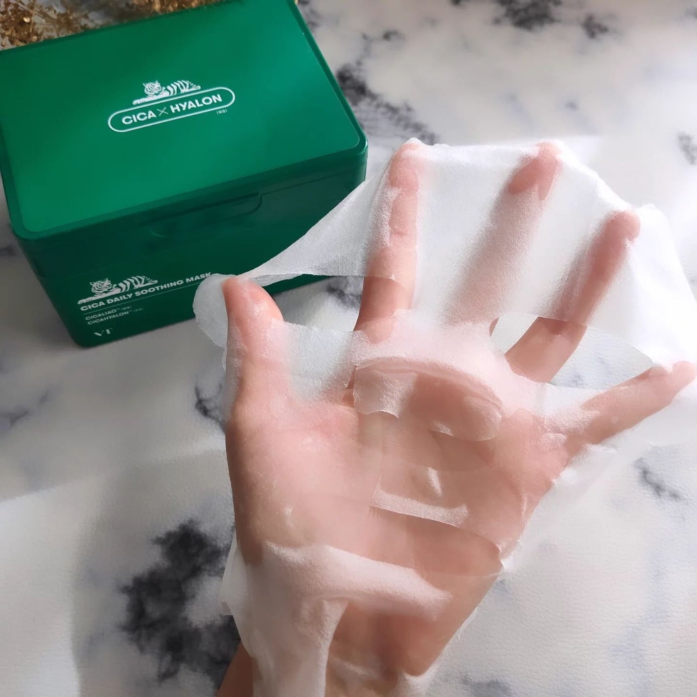 CICA デイリースージングマスク/VT/シートマスク・パックを使ったクチコミ(4枚目)