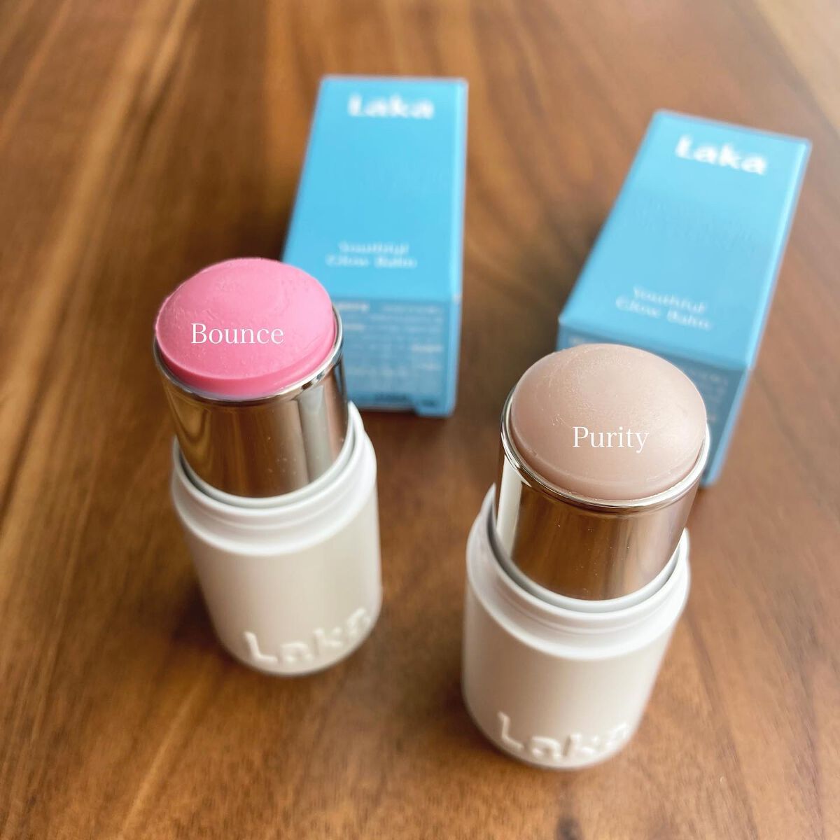 ユースフルグローバーム/Laka/ジェル・クリームチークを使ったクチコミ（1枚目）